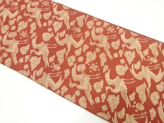 Japanese Kimono / Antique / Fukuro Obi Silk